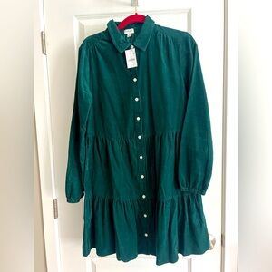 J. Crew Factory Mini Shirtdress